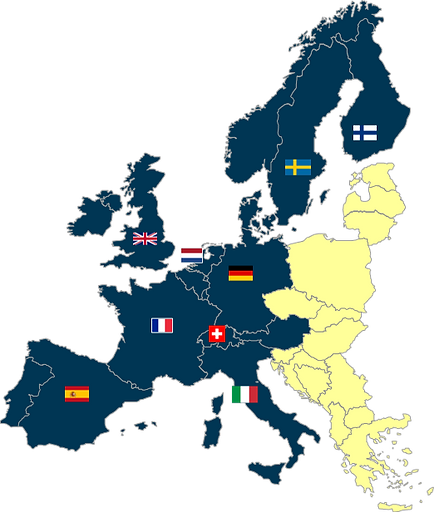 Map of Europe